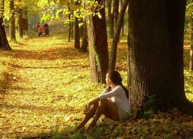 ХХХ Фотосессия жены в осеннем лесу