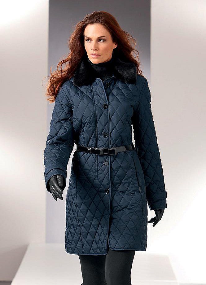 Женское пальто из болоньи