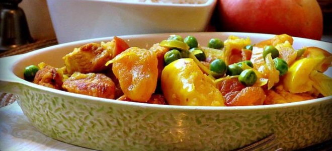 Ayam Fillet Dengan Epal